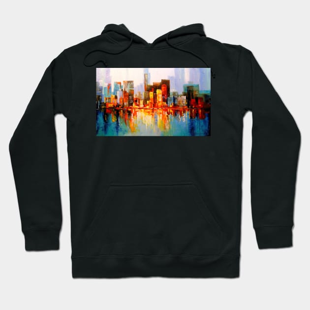 New York Hoodie by OLHADARCHUKART